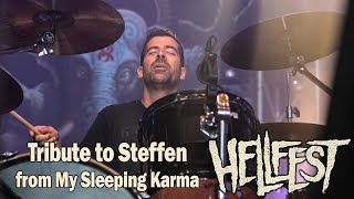 My Sleeping Karma quotPsilocybequot  Tribute to Steffen Weigand Hellfest 2019 DesertRockcom [upl. by Benni]