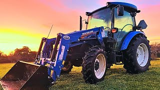 The New Holland Workmaster 75 Cab Tractor [upl. by Anisamoht317]