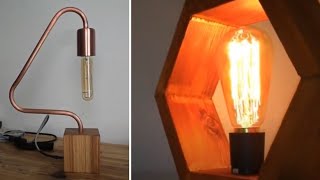 DIY Lamps – 10 Simple Ideas That Will Brighten Your Home [upl. by Fons]