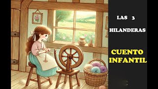 LAS TRES HILANDERAS CUENTO INFANTIL Hermanos Grimm [upl. by Imot]