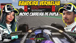 F1 24 MODO CARREIRA DE DUPLA COM A PATROA EP 04  DEU RUIM NO JAPÃO E BANDEIRA VERMELHA [upl. by Aikrehs]