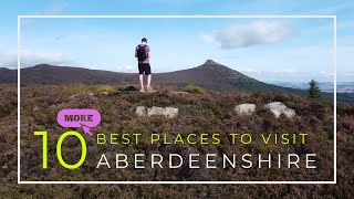 10 MORE of the Best Places to Visit Aberdeenshire Scotland  No Castles [upl. by Anilad]