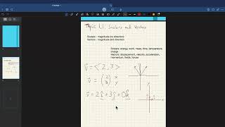 AP Physics C Topic 11  Scalars and Vectors [upl. by Yhtommit]