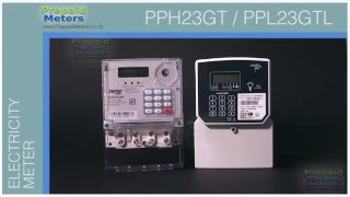 PPH23GT Single Phase Integrated Prepaid Meter [upl. by Adnolehs]