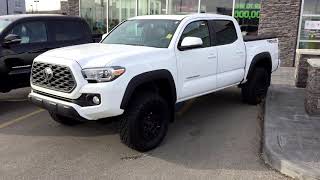 Lifted 2020 Toyota Tacoma TRD Off Road on 26565R17 Tires [upl. by Steddman]