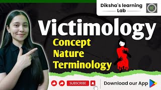 Victimology  Concept Nature and Important Terms related to Victimology  Criminology [upl. by Keviv]