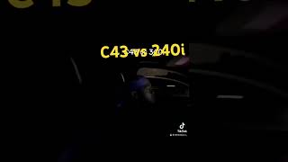 C43 vs 240i roll race [upl. by Neelrihs]