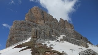 Monte Averau 2649m Klettersteig Summit climb on 31052014 by quotGipfelschauquot [upl. by Tterb]