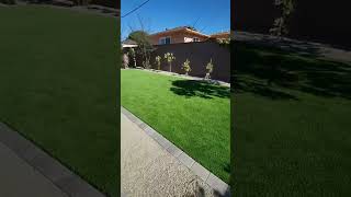 LowMaintenance Artificial Sod Installation [upl. by Otrebmuh]