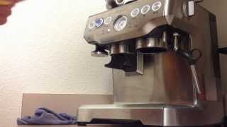 Double Shot Espresso on my Breville BES870XL [upl. by Reyotal]