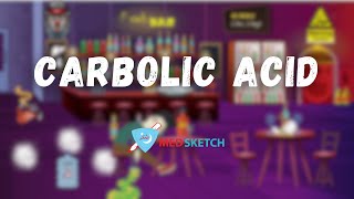 Carbolic Acid Sketchy  Toxicology forensic science  Forensic medicine lecture  Forensic Medicine [upl. by Sprage537]