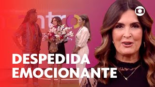 Fátima Bernardes se emociona e após 10 anos dá adeus ao Encontro  Encontro Com Fátima Bernardes [upl. by Assile]