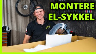 Hvordan montere elsykkel fra eske [upl. by Thant]