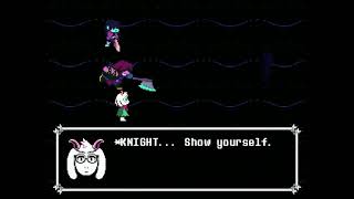 ♡ Deltarune  Secret Knight Fight FAN MADE read desc [upl. by Enelec]