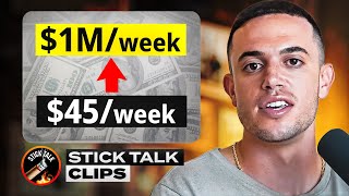 How He Turned 45week Into Millions On Social Media [upl. by Anyak6]