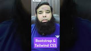 Bootstrap and Tailwind CSS fullstackdevelopment webdevelopment javascript html css coding [upl. by Ydarg663]