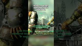 You hear so many more conversations when in Stealth mode… fallout fallout3 falloutclips [upl. by Jeffers957]