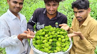 Healthy Kantola Nu Shaak  Village Style Spiny Gourd Recipe  Kantola Sabji  Village Rasoi [upl. by Sirtimed]