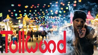 Tollwood Winterfestival München bei Nacht ❤️  cinematic Impressionen [upl. by Ellocin]