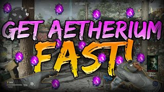 HOW TO GET RAW AETHERIUM CRYSTALS FAST 12HR  COLD WAR ZOMBIES [upl. by Eleumas81]