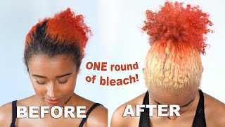 How to Bleach Your Roots at Home Easily in One Round  What NOT To Do [upl. by Bovill]