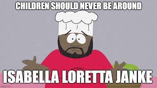 Chefs important words about Isabella Loretta Janke [upl. by Ledah]