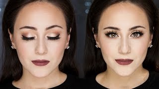 Soft Smokey Eye Tutorial For Everyday  Full Face  Hatice Schmidt [upl. by Nosral]