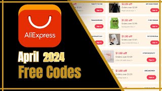 Free Codes Aliexpress April 2024  Promo Code Alma Aventurera Aliexpress 2024 [upl. by Ayahc]