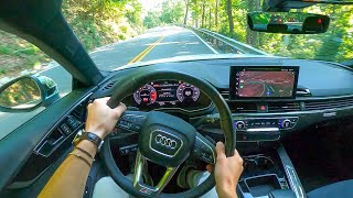 2023 Audi S5 Sportback  POV Test Drive Binaural Audio [upl. by Webster]