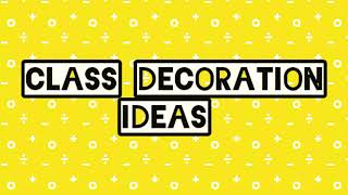 class decoration ideas classdecoration classdecor ideas artwork by Afifa Gul 👍😊 [upl. by Dagmar]