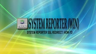 HP 3PAR Easy System Reporter SSL Redirect Windows [upl. by Uhile]