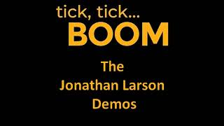 Jonathan Larson  Swimming tick tick BOOM 1987 Demo [upl. by Sheilah326]