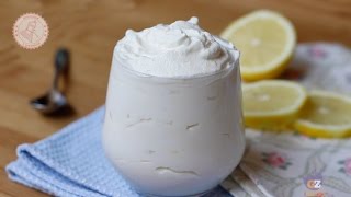 CREMA FREDDA AL LIMONE Senza Uova nè Mascarpone nè cottura [upl. by Yle]