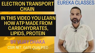 Detailed explanation of ELECTRON TRANSPORT CHAIN by Vijay Dhaka [upl. by Bigner]