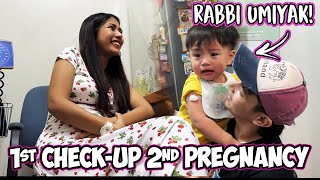 FIRST CHECKUP FOR SECOND PREGNANCY  RABBI UMIYAK  Jacq Tapia [upl. by Valle516]