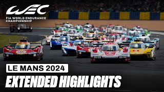 40 Minutes of Le Mans Highlights 🍿 I 2024 24 Hours of Le Mans I FIA WEC [upl. by Airyt]