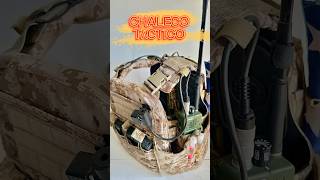 Así es un CHALECO TÁCTICO de AIRSOFT airsoft shorts [upl. by Fonzie]