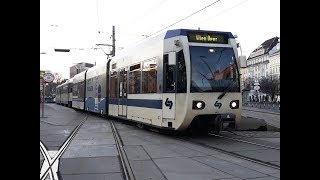 Cab View BadnerBahn WLB Wien Oper  Baden Josefsplatz [upl. by Aikemal526]