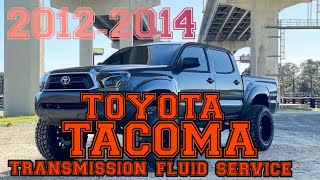 How to Change the Transmission Fluid for Toyota Tacoma 20122018 [upl. by Hera]