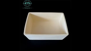 XTL sintyron high temperature alumina ceramic melting crucible [upl. by Innor619]