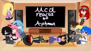 Mcd reacts to Aphmau  first reaction video  Credit Aphmau [upl. by Mcgee]