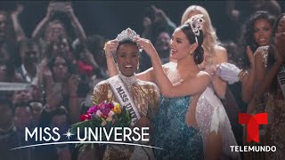 Miss Universo 2019 Miss Sudáfrica Zozibini Tunzi es la ganadora  Miss Universo 2019  Telemundo [upl. by Adelia]