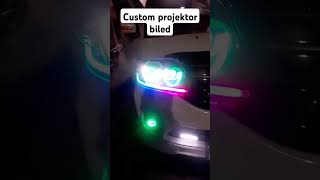 Custom projektor biled mobil luxio automobile projiebiled biled [upl. by Eiramanin]