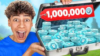 I Won 1000000 VBUCKS in 24 Hours [upl. by Lempres]