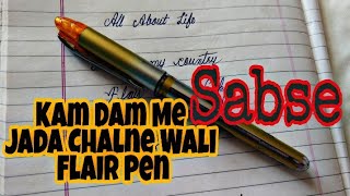 Flair Writometter Pen  Hrithik Roshan Fans Ad Film [upl. by Nallac]