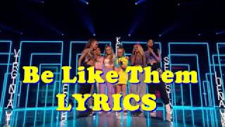 Be Like Them  Real Like You with Lyrics X Factor UK 2019 Winner [upl. by Tewell]