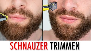 So trimmst du deinen Schnurrbart perfekt ● SCHNURRBART TRIMMEN [upl. by Worthy]