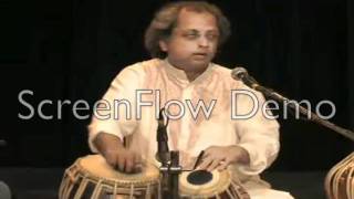 Amazing tabla solo Pt Yogesh Samsi teental 16 beats [upl. by Eziechiele]