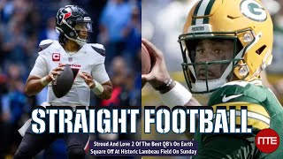 StraightFootball Week7 CJStroud Vs JLove BJohnson Vs BFlores CJones Vs BPurdy WOW [upl. by Recneps218]