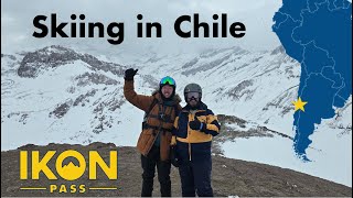 Skiing at Valle Nevado with Ikon Pass [upl. by Suzette822]